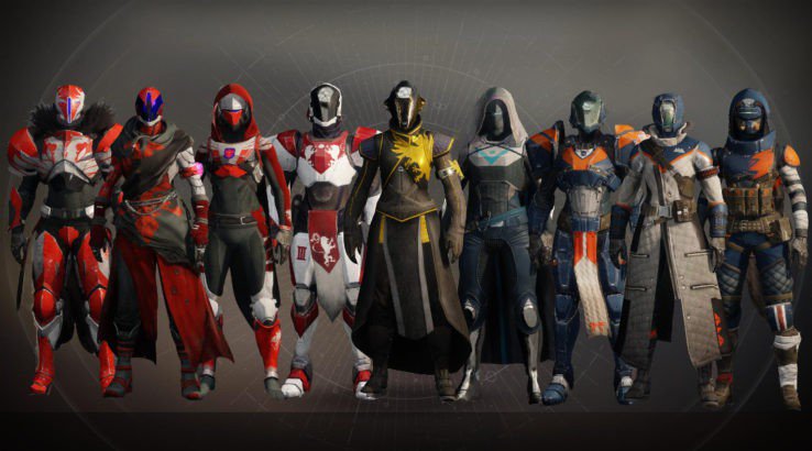 Here Are Destiny 2's Nine Beta Armor Sets