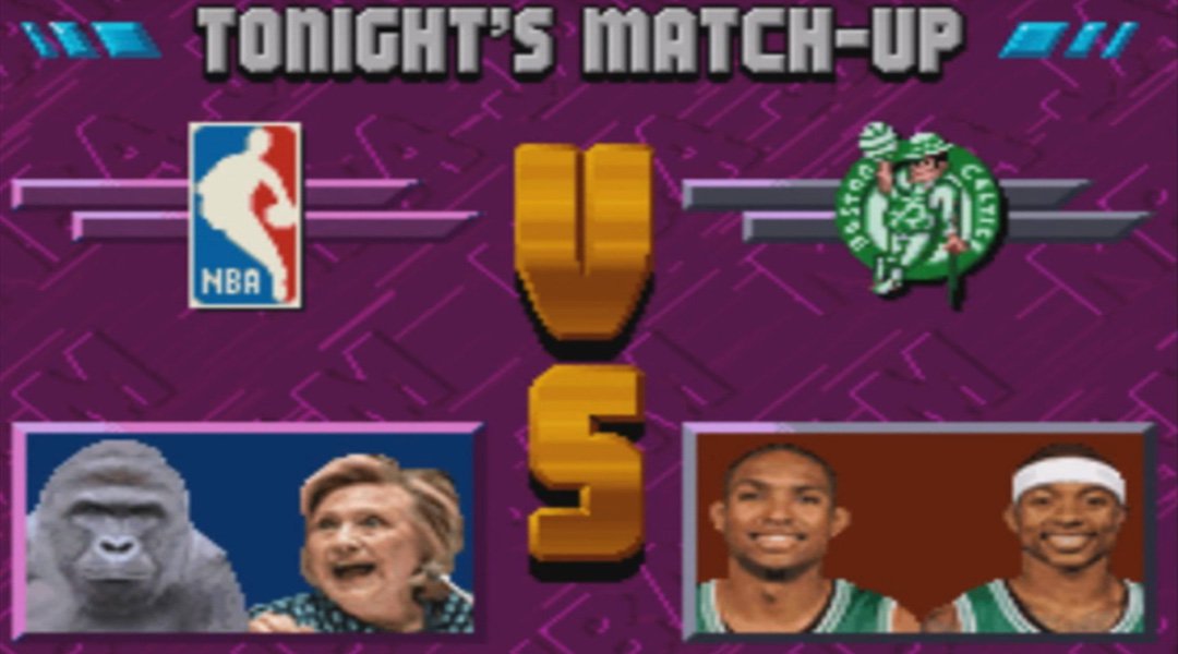 SNES Emulator Updates NBA Jam With 2017 Roster