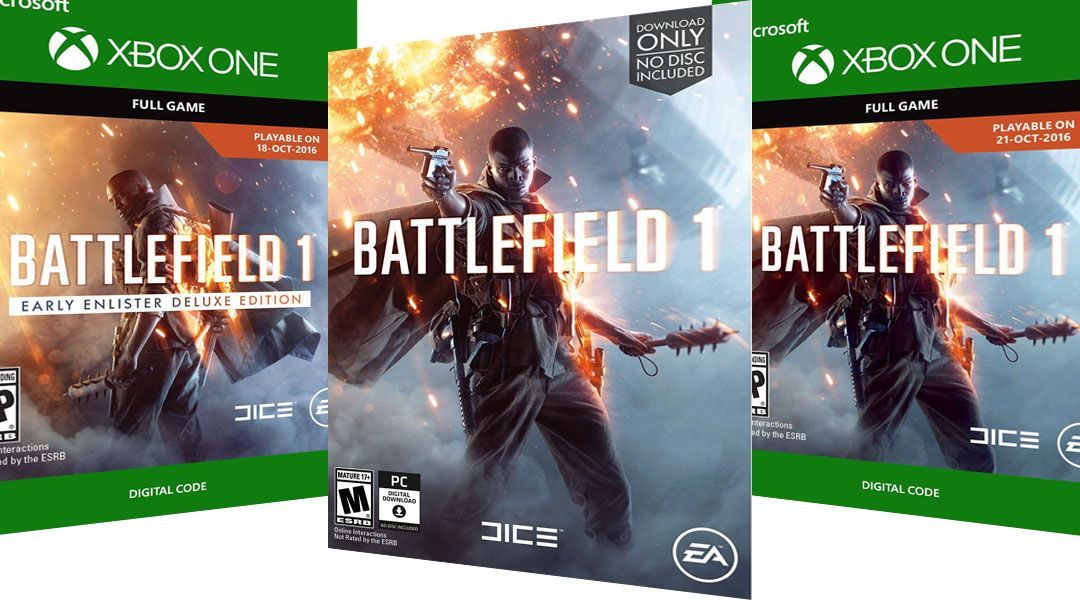 Top Five Battlefield 1 Digital Deals and Bonuses